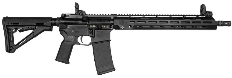 Diamondback DB1889K001 DB15 Knight's Armament 5.56 NATO 30+1 16" Phosphate Chrome Lined Threaded Barrel, Black Anodized Picatinny Rail Aluminum Receiver, Magpul CTR Synthetic Stock, Magpul MOE K2 Grip
