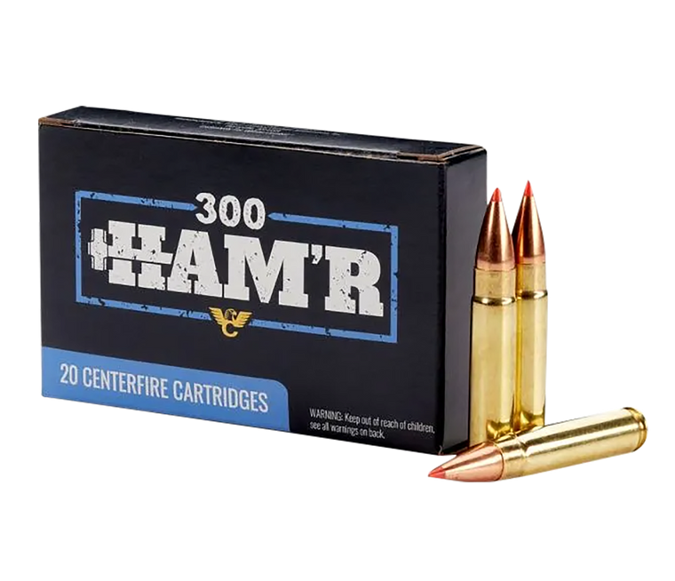 Wilson Combat A300HMR110VMAX 300HAM'R 110gr V-Max 20 Per Box/10 Case