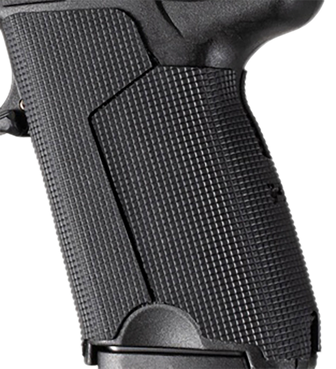 Hogue 17918 Wrapter Black Rubber Fits H&K USP Compact