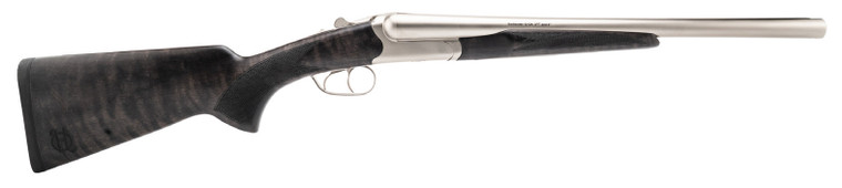 Heritage Mfg BL41018NI Badlander 410 Bore Break Open 2rd 18.50" Nickel Side By Side Barrel & Receiver, Fixed Turkish Walnut Wood Stock