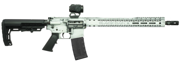 Black Rain Ordnance 15 W Red Dot Optic 16 Battleworn White