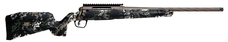 Savage Axis 2 Pro Forest SP Camo Rifle 22-250 Rem 4rd Capacity 18" Fluted Threaded Barrel Synthetic Stock