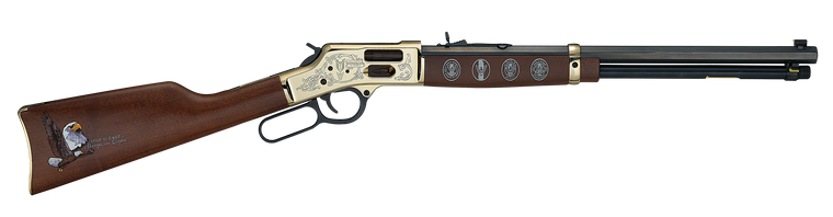 Henry Golden Boy "Eagle Scout Tribute 2nd Edition" Rifle .44 Mag/.44 Spl 10rd Capacity 20" Octagon Barrel Wood Stock