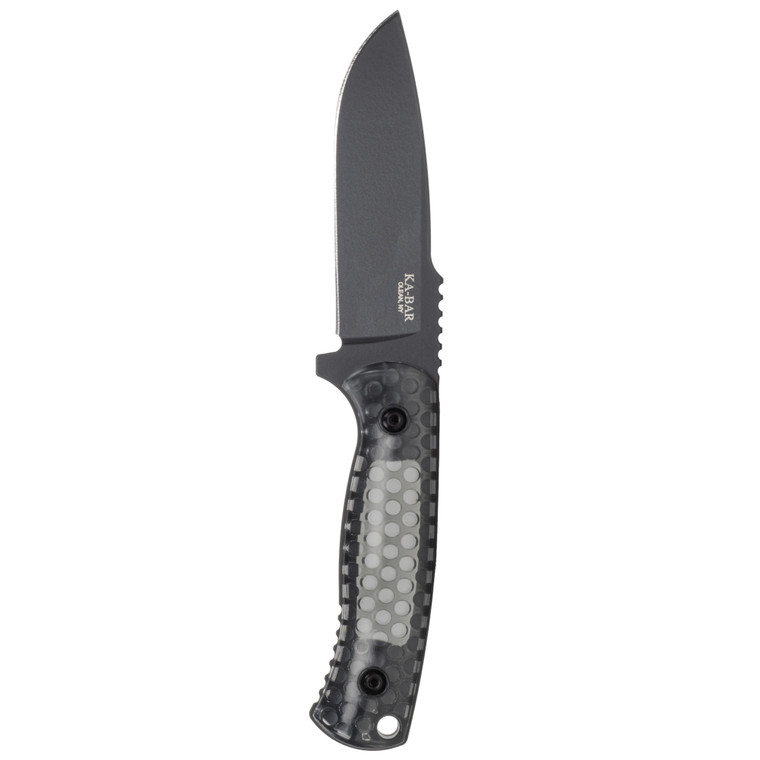 Ka-Bar Knives 4.25" DROP POINT & SHEATHKA-BAR LES GEORGE COOL NAME
