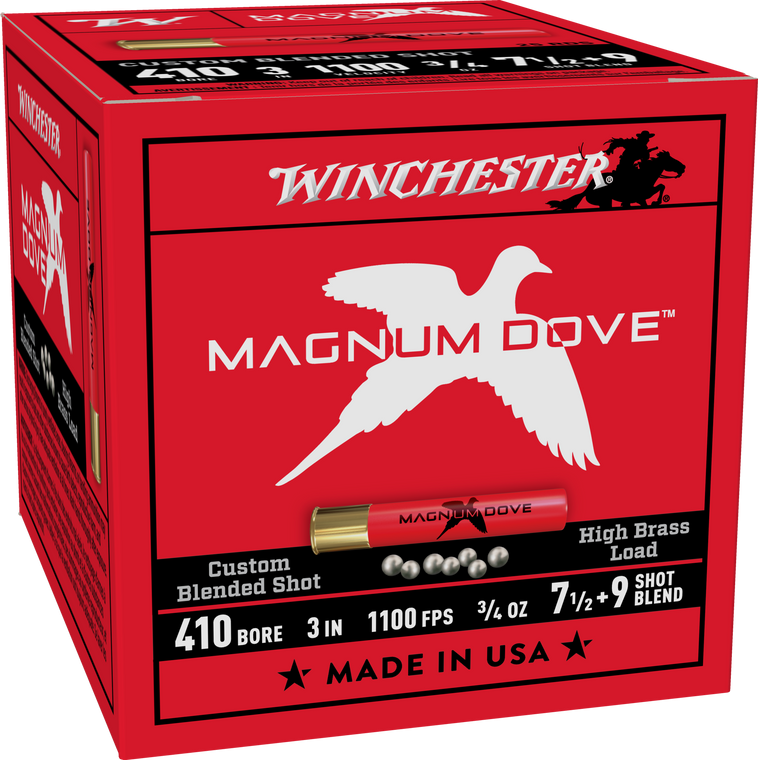 Winchester MD41379 MAG DOVE 410 3" 3/4OZ 7.5/9 25/10