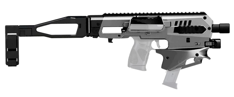 Meta Tactical Llc MCKGEN2TU Micro Conversion Kit Fits Glock Gen2 Tungsten Synthetic Stock