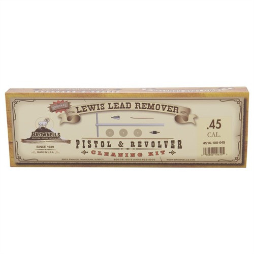Brownells Lewis Lead Remover Handgun Kit, 45 Caliber