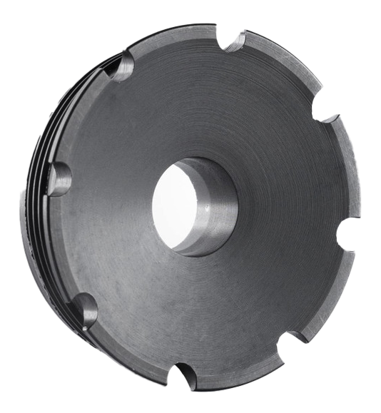 Dead Air DA211 Front Cap R-Series 45 Cal Fits Stainless Steel Black Nitride