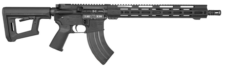 Diamondback DB15 Rifle 7.62x39mm 28rd CPD Mag 16" 1/2x28 Threaded Barrel Black