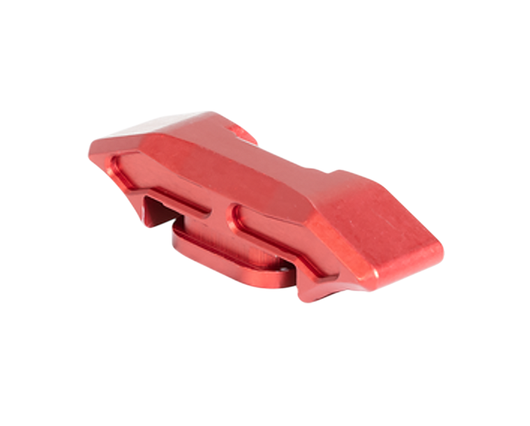 Timber Creek Outdoors GLCHR Glock 17/19 Charging Handle Red Aluminum Ambidextrous Hand