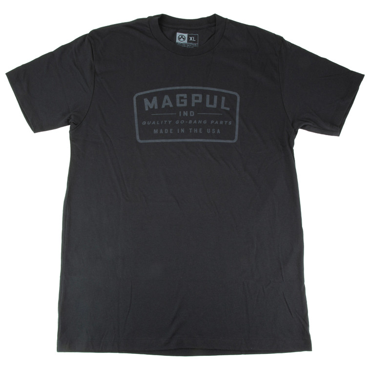 Magpul MAG1526-001-XL Go Bang Parts Black Cotton/Polyester Short Sleeve XL