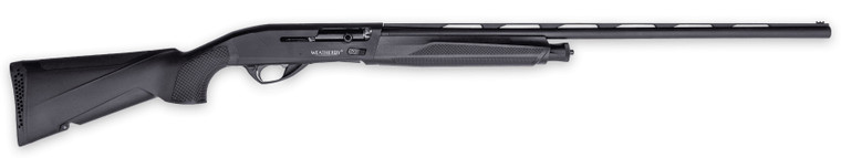 Weatherby ES21228PGM Element II 12 Gauge 3" 2+1 28" Matte Black Vent Rib Barrel & Receiver, Adj Shim Black Synthetic Stock