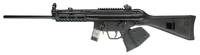 PTR 408 9R *CA Compliant 9mm Luger 10+1 (2) 16" Heat Treated Carbine Barrel, Mil-Spec Anodized Aluminum M-Lok Handguard, Fixed Polymer Stock w/Sling Attachment