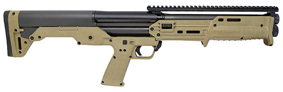 Kel-Tec KS7TAN-GEN2 KS7 G2 Bullpup Frame 12 Gauge Pump 3" 6+1 18.50" Black Steel Barrel, Tan Receiver, M-LOK, Tan Polymer Stock & Grip