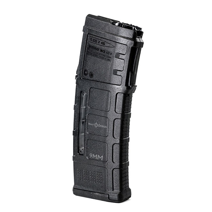 Heresy Design. Magazine 30Rd 9mm Luger For Steyr Aug Standard Stock Black
