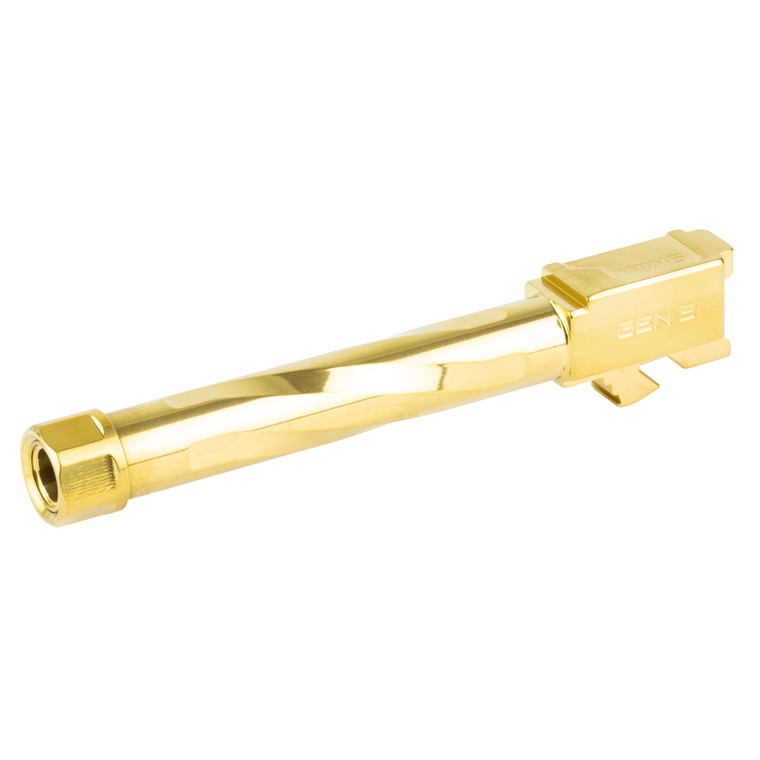 Zaffiri Precision ZP.17G5BTG 9mm Fits Glock 17 Gen 5 Gold Stainless Steel