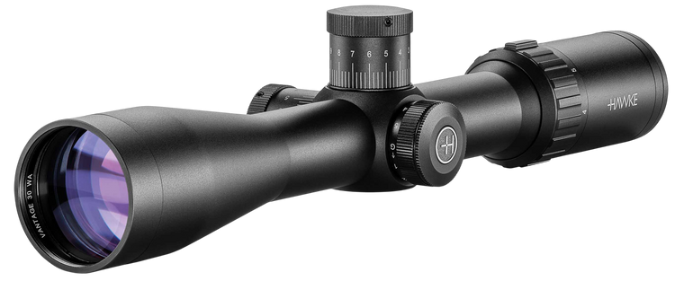 Hawke Sport Optics 14278 Vantage 30 Riflescope Black 4-12x42mm 30mm Tube Illuminated Red/Green .223/.308 Marksman Reticle