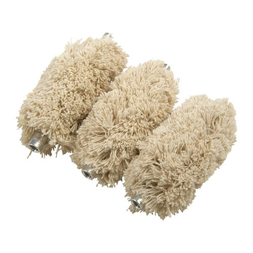 Brownells Double-Up Mops, Cotton, 37/40Mm, 3 Pack