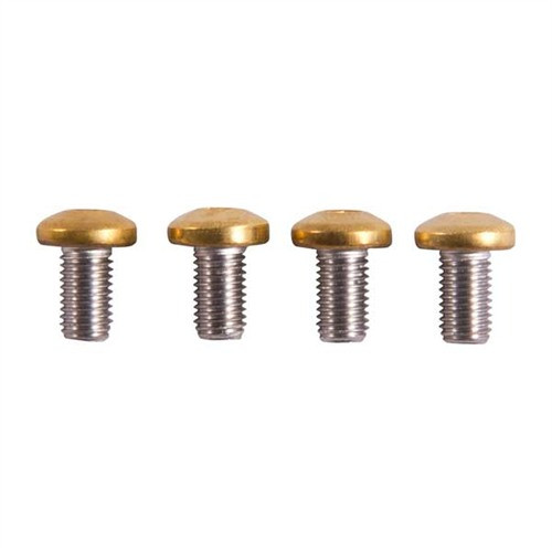 Brownells 1911 Tin Coated Hex Grip Screws 4 Pack
