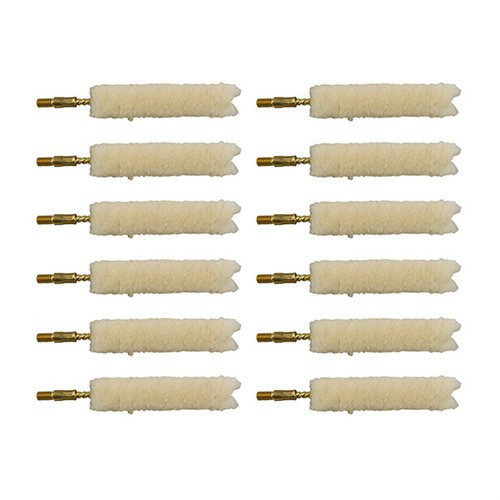 Brownells Wool Bore Mop 10Mm/40 Caliber 12 Pack