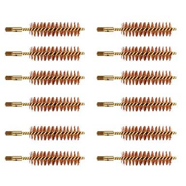 Brownells Beefy Bore Brush, Bronze, .54 Caliber Rifle, 12 Pack