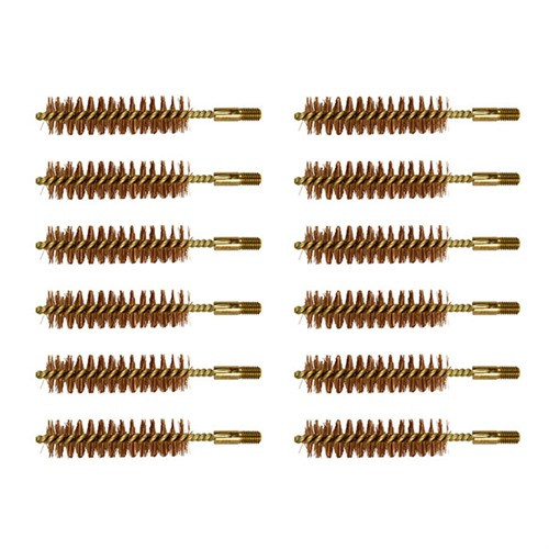 Brownells Beefy Bore Brush, Bronze, .50 Caliber Rifle, 12 Pack