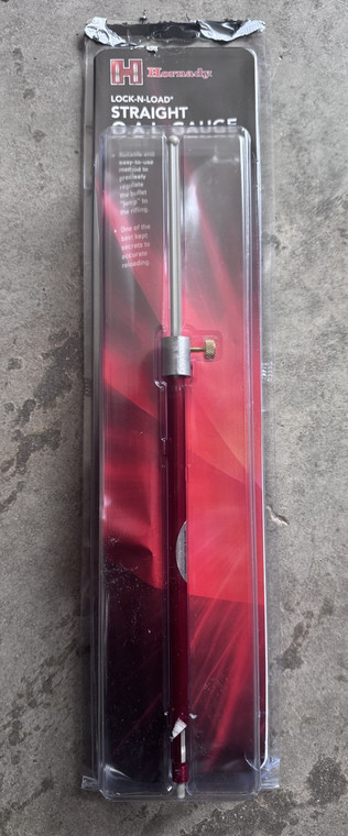 Hornady C1000 Lock-N-Load O.A.L. Gauge Red Multi Caliber Steel Straight DEMO/USED