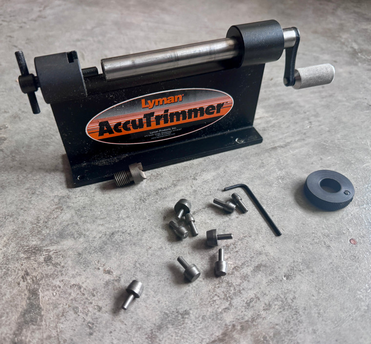 Lyman Accu trimmer W/pilot Multi pack DEMO/USED