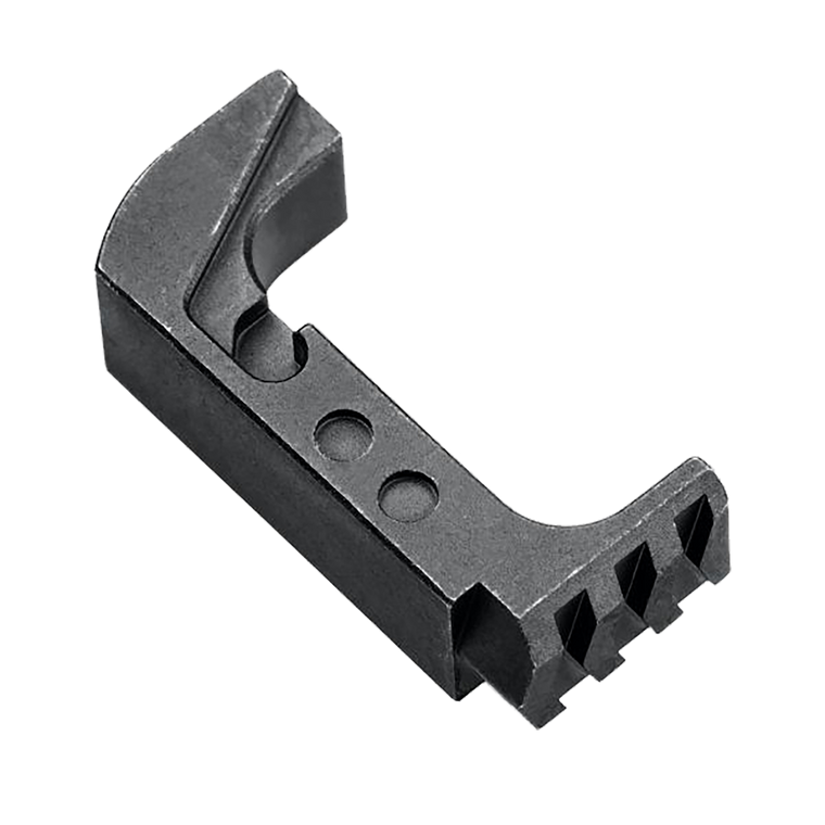 Tyrant CNC TD43X48ESTEELBLACK Extended Magazine Release Glock 43x/48 Black Aluminum/Steel
