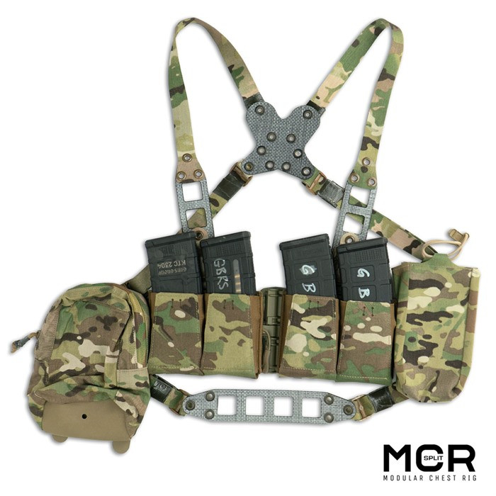 Gbrs Group Modular Chest Rig Split Kit Multicam