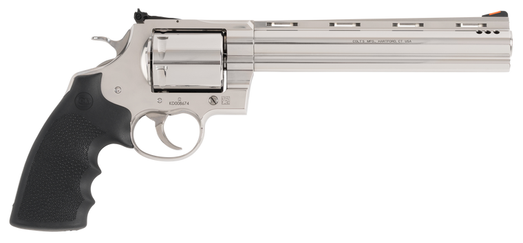 Colt Kodiak Handgun .44 Mag 6rd Capacity 8'' Barrel Stainless Frame Rubber Grips