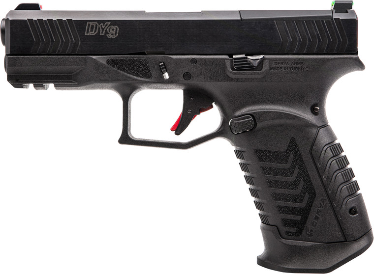 Derya Dy9 9Mm 3.86 Blk 10Rd Ma Compliant