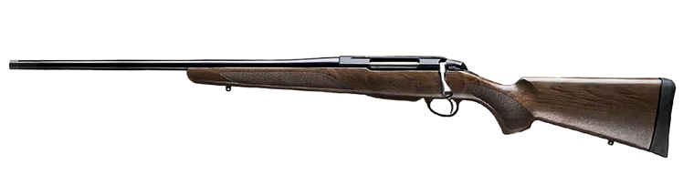 Tikka JRTXA41520MT T3x Hunter Full Size 243 Win 3+1 20" Matte Blued Threaded Barrel Blued Drilled Tapped Steel Receiver Fixed