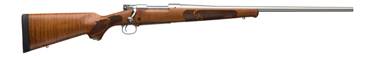 Winchester 535236294 Model 70 Featherweight 6.5 PRC 3+1 24" Matte Stainless Target Crown Barrel & Drilled Tapped Receiver