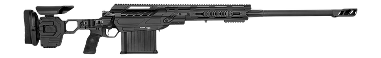 Cadex Inc CDX50DUAL5029BR40I2J5N CDX-50 Tremor 50 BMG 5+1 29" Black DLC Match Grade Threaded Barrel Black DLC Aluminum Receiver