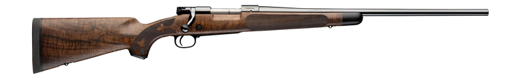 Winchester 535248294 Model 70 Super Grade 6.5 PRC 24" Blue Polished Target Crown Barrel Blue Polished Steel Drilled Tapped
