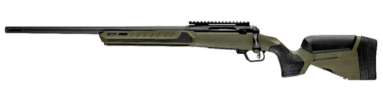 Savage 32648 110 Core Predator Full Size 6mm ARC 10+1 22" Medium Heavy Fluted Barrel Arca Rail Forend Hunter Green AccuStock