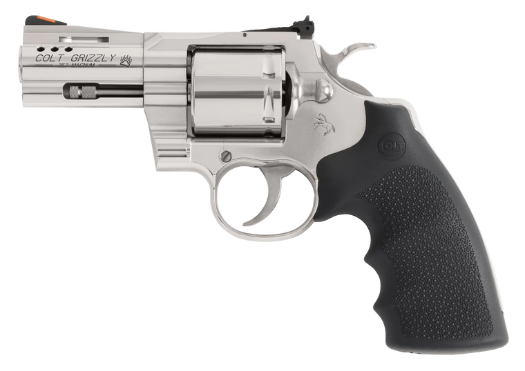 Colt Grizzly Handgun .357 Mag 6rd Capacity 3'' Barrel Stainless Frame Rubber Grips