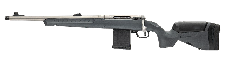 Savage 32516 110 Ridge Hunter 300 Win Mag 5+1 20" Heavy Barrel, Flat Dark Gray Adj LOP Synthetic Stock, Left Hand