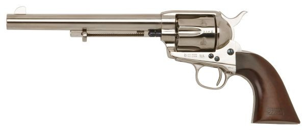 Cimarron Firearms US Cavalry Scout 45Lc 7.5 Nickel