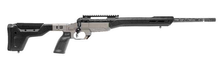 Savage 110 Ultralite Elite Rifle .308 Win 3rd Capacity 18'' Threaded Gray Metal Barrel Black Synthetic Stock