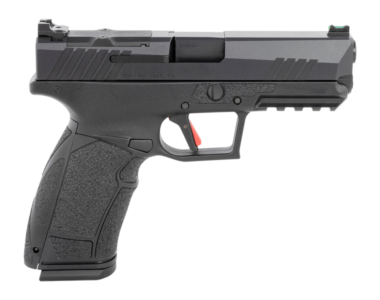 Tisas PX-9 Gen 3 Duty BLK Semi Auto Pistol 9mm Handgun 18rd & 20rd Magazines 4.11" Barrel Black