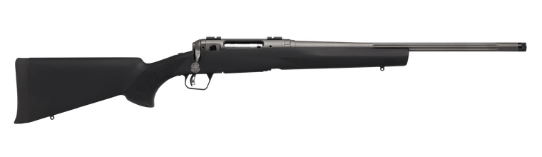 Savage 33009 110 Trail Hunter Lite V2 Full Size 338 ARC 4+1 16.50" Black Fluted Barrel Black Carbon Steel Drilled Tapped