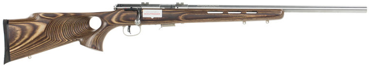 Savage 93 BTVS Rifle 22 WMR 5/rd Magazine 21" Barrel Brown Wood with Thumbhole
