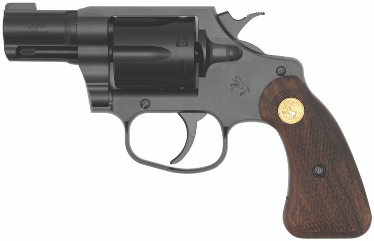 Colt Cobra 38Spl 2 Blk Wood Grips