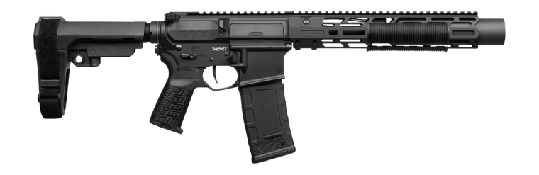 CMMG 30A0ED0-AB Zeroed Banshee Mk4 300 Blackout 30+1 6.50" Black Nitride Threaded Barrel Black Armor Cerakote Aluminum Receiver