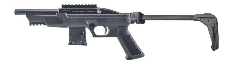 Rossi RS22P6BK-SMPB RS22 22 LR 10+1 6" Black Barrel Matte Black Polymer Receiver w/Picatinny Rail Accessory Rail Forend Black