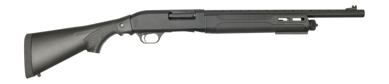 Tokarev USA 21000430 TSP 12ga Pump 3" 4+1 18.50" Black Heat Shield Barrel Black Drilled Tapped Aluminum Receiver Fixed Black