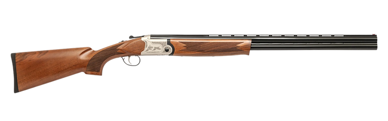 Escort Optima O/U Shotgun 12ga 3" Chamber 2rd Capacity 28" Barrel Aluminum Receiver Extractor Walnut Stock