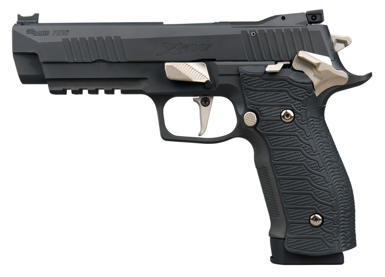 Sig Sauer 226X59NMRSAO P226 XFive Nightmare Full Size Frame 9mm Luger 20+1 5" Bull Barrel Black Nitron Stainless Steel Optic